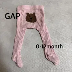 GAP くまさんタイツ　0-12month