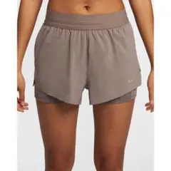NIKE ナイキスウィフト ランニングウェアショートパンツ ミンクブラウン XS