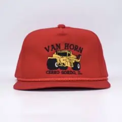 90s Van Horn 企業 キャップ 農業 ヴィンテージ キャップ 刺繍