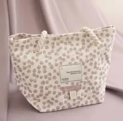 Rose Straw Tote Bag herlipto ノベルティ - メルカリ