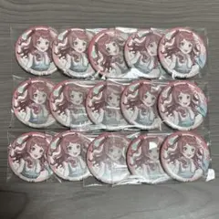 学マス 咲季 雪解けに 缶バッジ