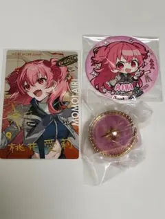 プロセカ　セカライ　缶バッジ　リングライト　エピカ箔押し　桃井愛莉