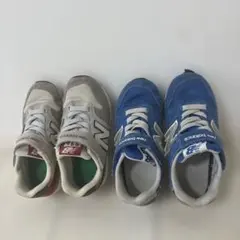 New Balance 996 キッズスニーカー 2足セット