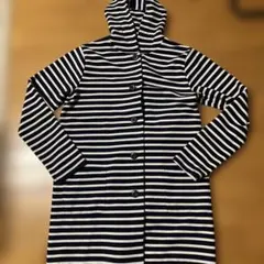 SHOO・LA・RUE ボーダー パーカー カーディガン　ユニクロGU コカ