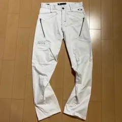 Oakley ギミックパンツ 変形パンツ ホワイト サイズ30