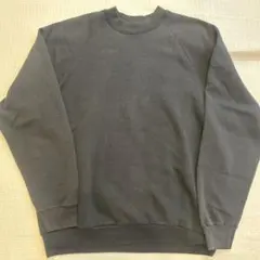 フルーツオブザルーム スウェット ラグラン USA製 90s ブラック 無地