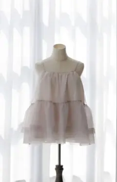 pois ポワvolume peplum cami 新品未使用 タグ付】pois ポワ volume peplum cami - メルカリ