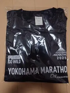 PUMA 横浜マラソン2025 Tシャツ　XLサイズ