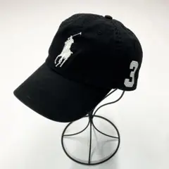 古着 90's ラルフローレン レザーストラップ キャップ 臙脂 - メルカリ
