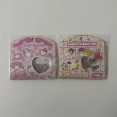 サンリオ　クリアハードシール　おはじきシール　フレーク　クリスタルシール