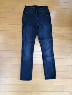 G-STAR RAW 3301 スキニー 黒 W24 XS〜S 美脚