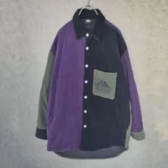 【KappaxGUコラボコーデュロイ中綿ジャケットＳ】古着