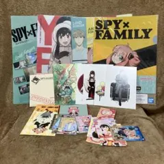 SPY×FAMILY スパイファミリー　クリアファイル　ステッカーまとめ売り