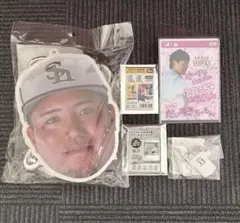 福岡ソフトバンクホークス 山川穂高 フェイスチェーン&他4点