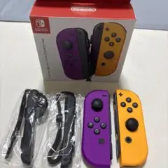 Switch JOY-CON (L)/(R) ネオンパープル/ネオンオレンジ