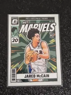 Jared McCain RC Net Marvels Optic NBA