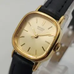 セイコー 稼働 5421-5200 スクエア ゴールド レディース 時計