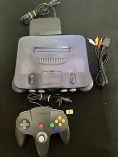 任天堂 ニンテンドー64 本体のみ ミッドナイトブルー ジャンク品
