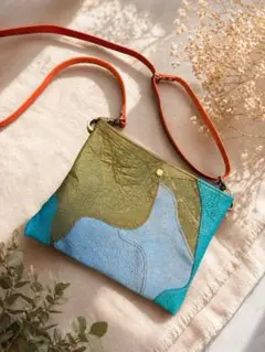 美品 HVISK ヴィスク ビーズ ペイズリー 巾着 バッグ - メルカリ