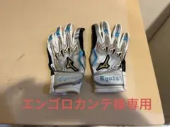 エンゴロカンテ様専用　Mizuno バッティング用手袋 ホワイト/ブラック