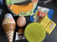 スクイーズ 食品サンプル まとめ売り 6点セット