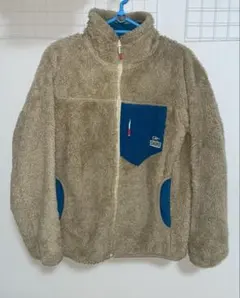 CHUMS フリースジャケット レディースL ベージュ・青