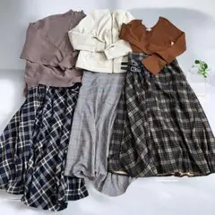 コーデ コーデセット まとめ売り コーデ売り カジュアルコーデ アシンメトリー