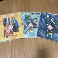 スパイファミリー　ビッグサイズ色紙コレクション