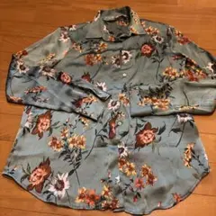 zara ブラウス 長袖