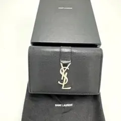 美品☆サンローランパリ オリガミ タイニーウォレット 三つ折り財布 459880