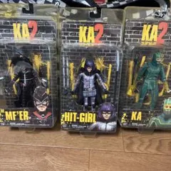 NECA KICK-ASS 2 フィギュア3体セット