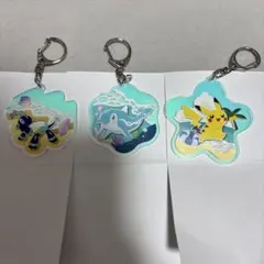 非売品 プロント ポケモン キーホルダーピカチュウ テラパゴス ナミイルカ 特典