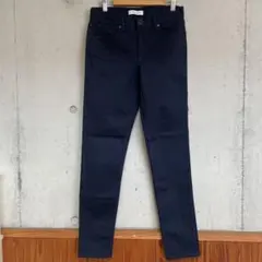 サンドロ sandro パンツ スキニー ストレッチ 紺 ネイビー デニムのサムネイル