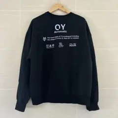 QY Acromatic バックプリント スウェットのサムネイル