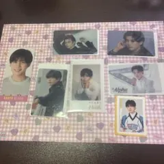 長尾謙杜 カード ステッカー セット