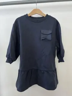 H&M ネイビーワンピース 98/104