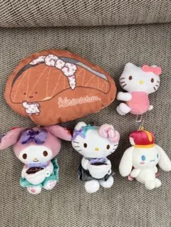 サンリオ　マスコット　ぬいぐるみ　5点