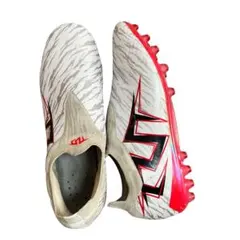 TLSS サッカースパイク ホワイト レッド 26cm