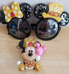 ディズニー サングラス キーホルダー
