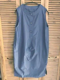 ADAM ET ROPÉ ノースリーブワンピース ネイビー 38