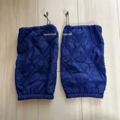 mont-bell リバーシブル エクセロフト レッグウォーマー Kid's