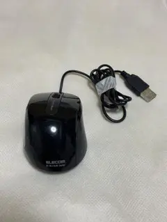 エレコム 有線マウス BlueLED 3ボタン Sサイズ M-BL16UBBK