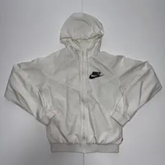 NIKE ウインドランナー 白 ナイロンパーカー M