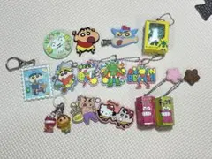 クレヨンしんちゃん キーホルダー ガチャガチャ　セットまとめ売り１４点 バラ売り