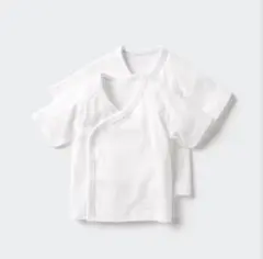 単肌着2枚セット 新生児 ユニクロ