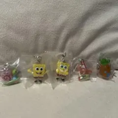 スポンジボブ めじるしアクセサリー コンプリートセット 全5種