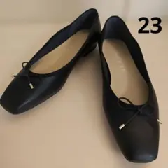 ♡極美品♡LE TALON フラットシューズ バレエシューズ ブラック 23