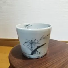 古伊万里 手水鉢に水仙 雲雀文 そば猪口 - メルカリ