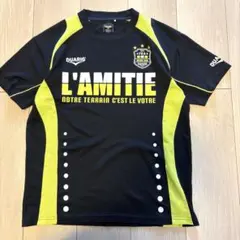 DUARIG L'AMITIE サッカーウェア 黒/黄M2074番