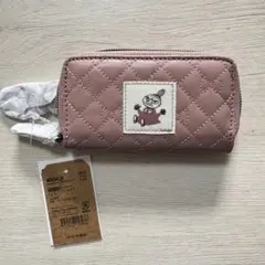 ムーミン リトルミイ　キルティングキーケース ピンク